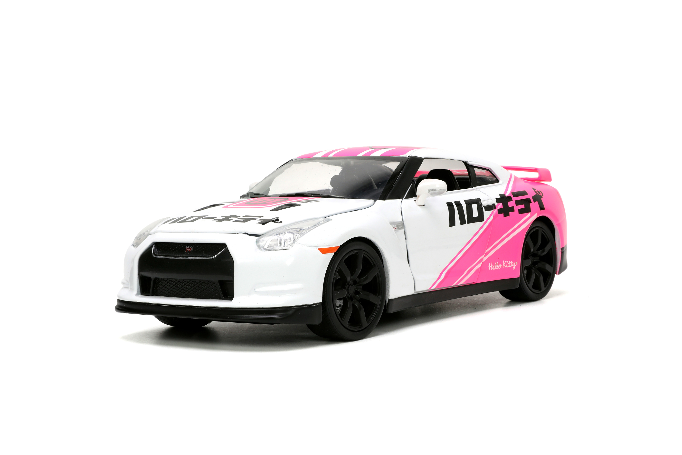 JUL228446 - HWR HELLO KITTY TOKYO SPEED 09 GT-R W/FIG 1/24