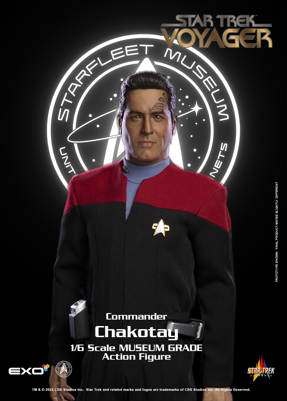 AUG228258 STAR TREK VOYAGER CHAKOTAY 1/6 AF Previews World