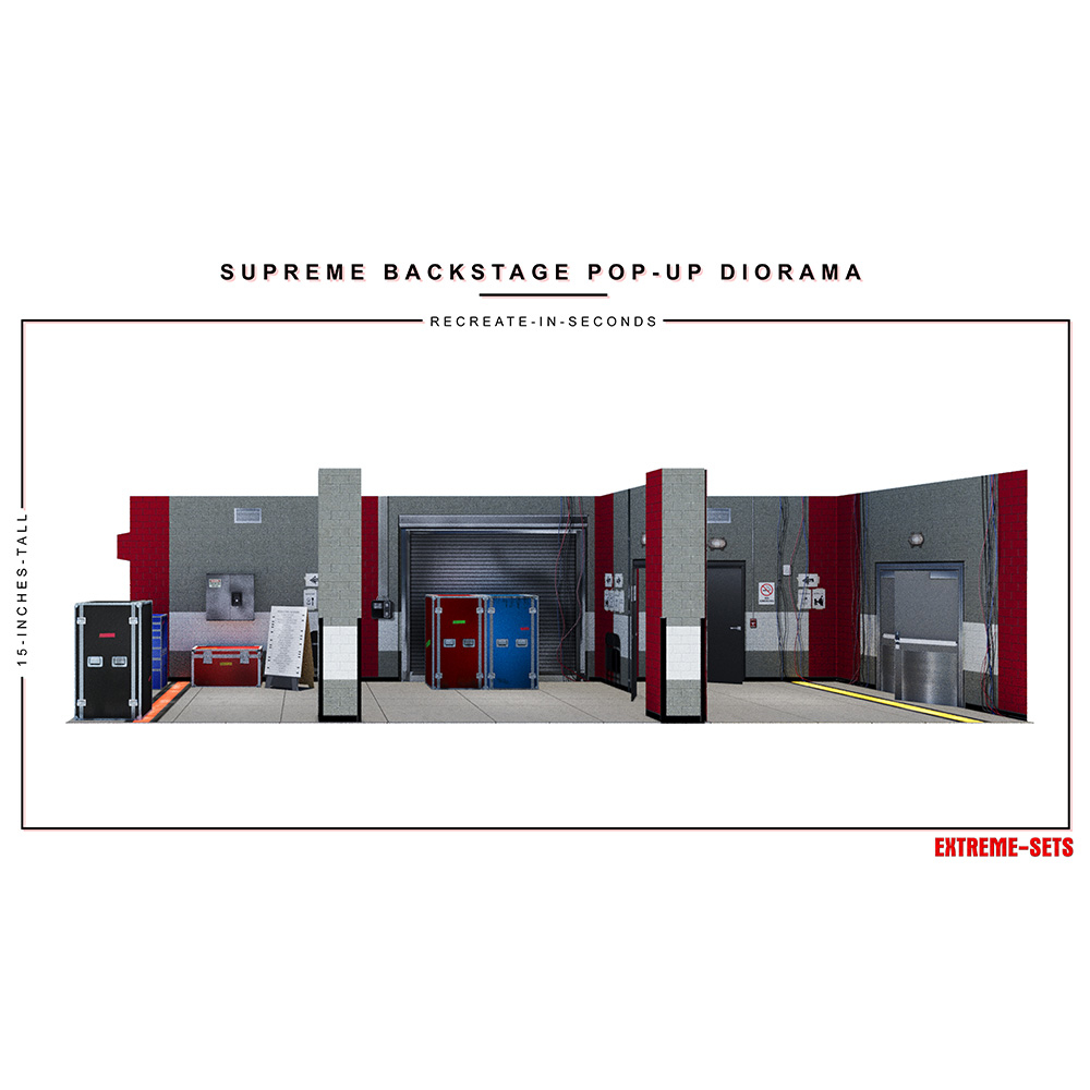 Supreme Backstage Pop-Up Diorama