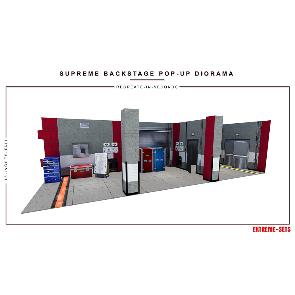 Supreme Backstage Pop-Up Diorama