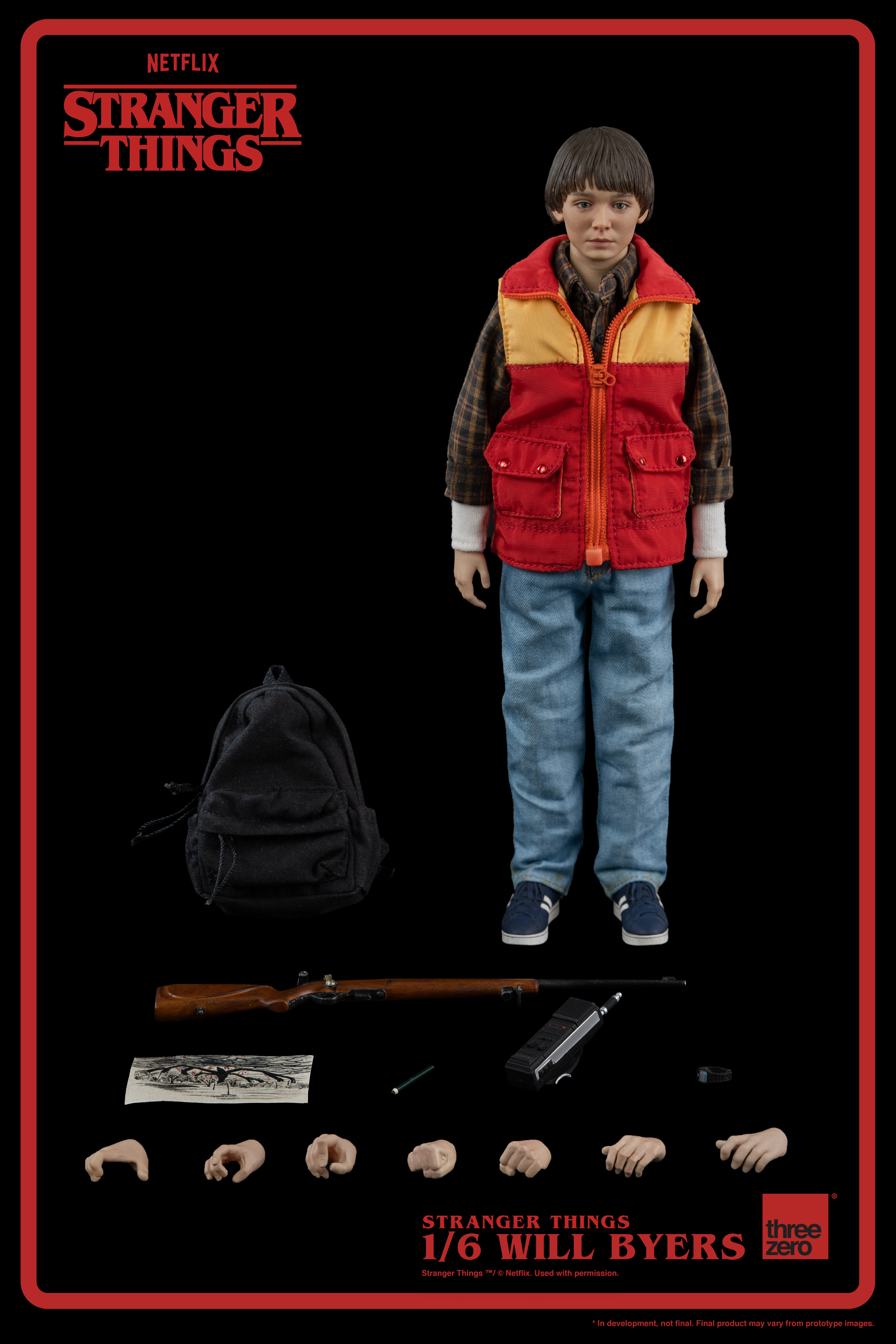 STRANGER THINGS WILL BYERS 1:6-SCALE ACTION FIGURE - The Pop Insider