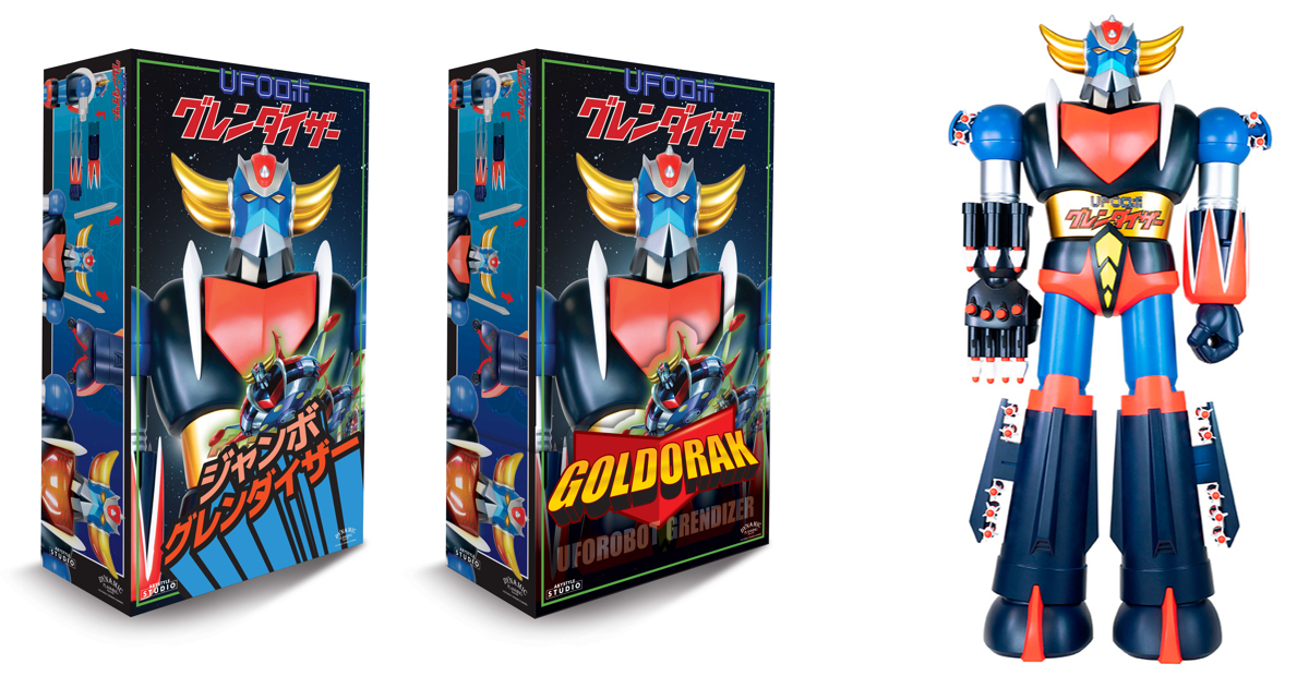 Jouet Abystyle Grendizer - Figurine Goldorak - Jumbo Bonus Version