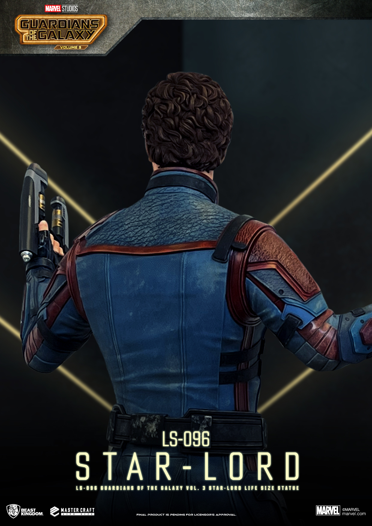 MAR239517 - GUARDIANS OF THE GALAXY V3 LS-096 STAR-LORD LIFE MAR239517 - GUARDIANS OF THE GALAXY V3 LS-096 STAR-LORD LIFE