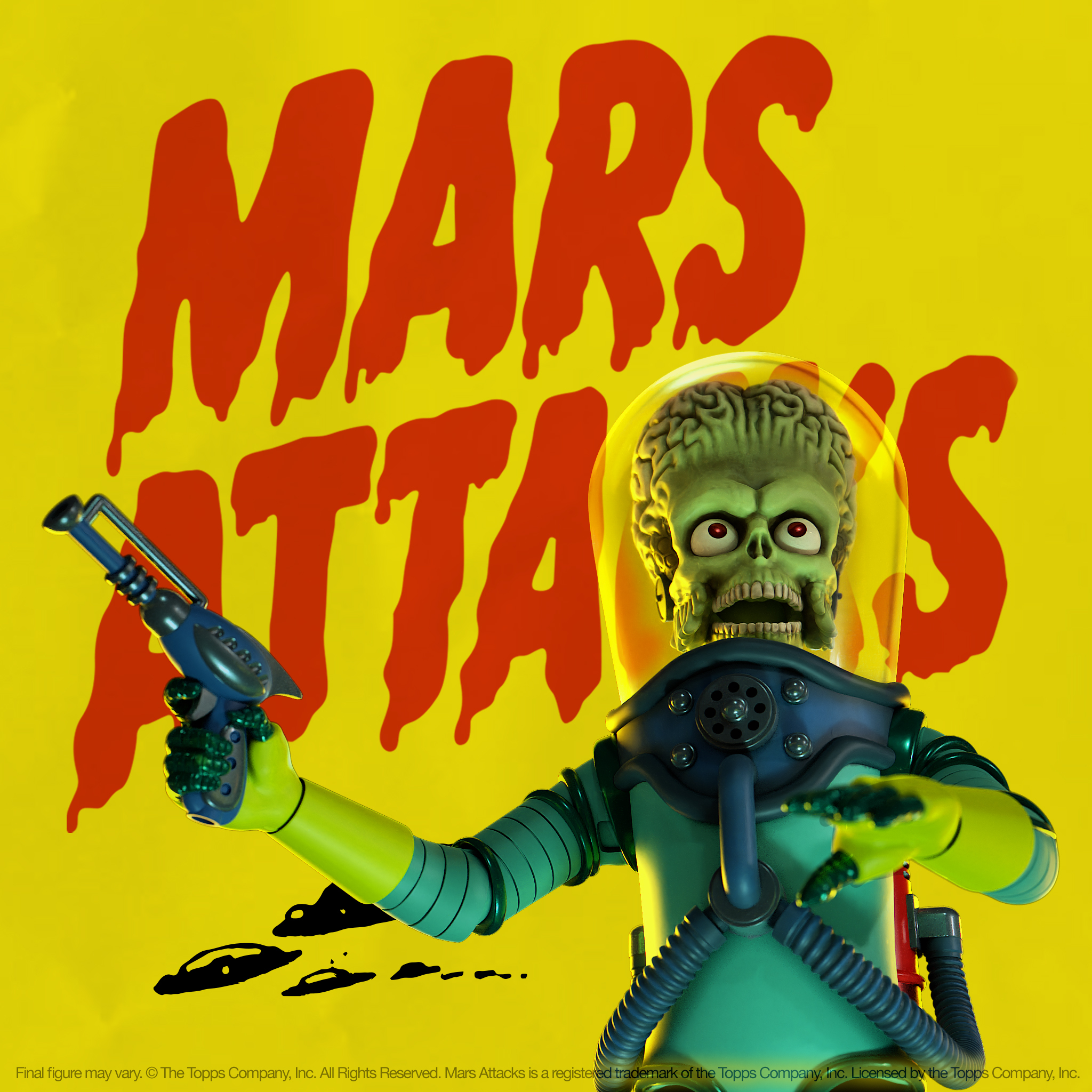 JUL238814 ULTIMATES MARS ATTACKS MARTIAN SMASHING THE ENEMY WV1 AF jul238814-ultimates-mars-attacks-martian-smashing-the-enemy-wv1-af
