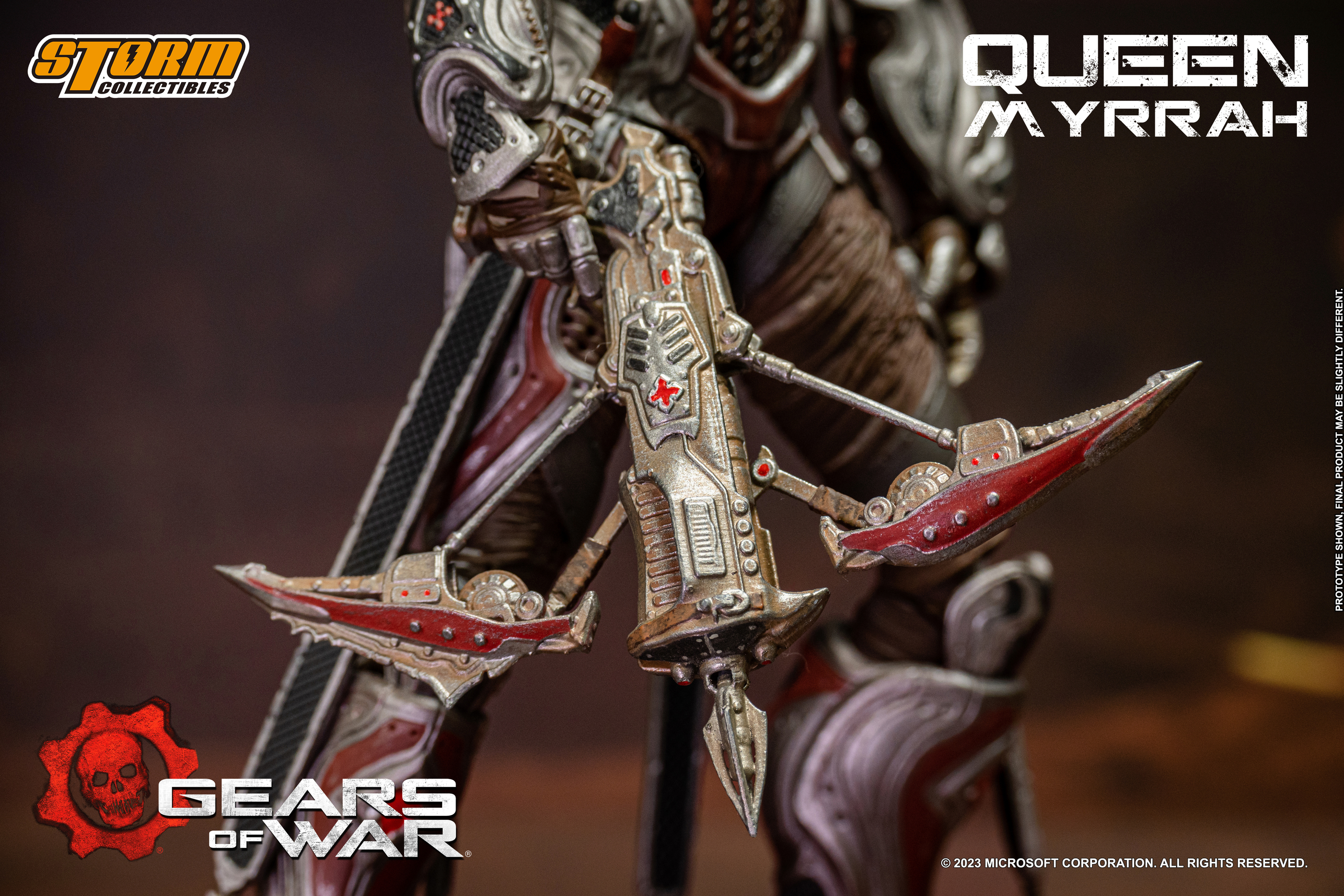 AUG239220 - STORM COLLECTIBLES GEARS OF WAR QUEEN MYRRAH 1/12 SCALE AF ( -  Previews World