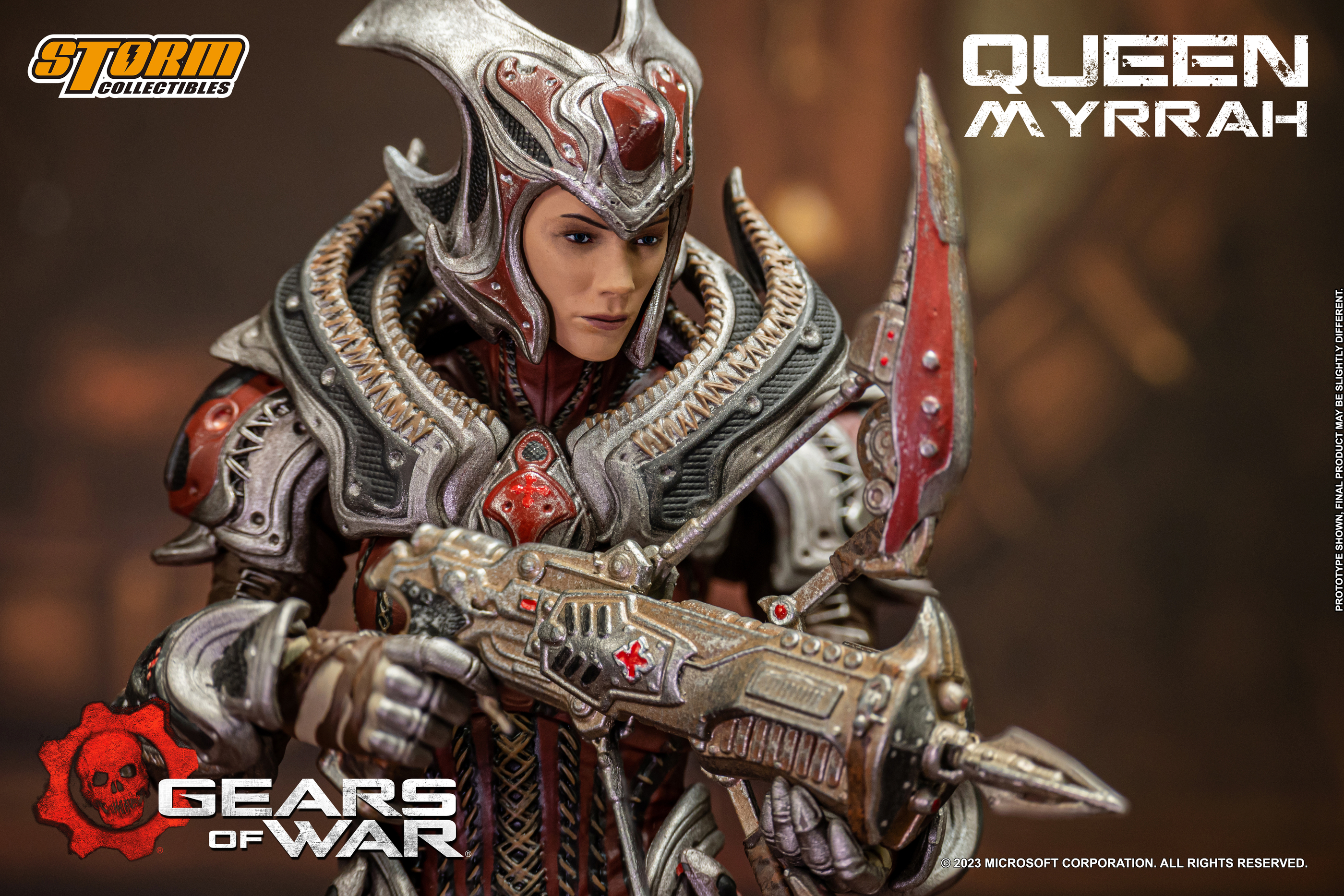 AUG239220 - STORM COLLECTIBLES GEARS OF WAR QUEEN MYRRAH 1/12 SCALE AF ( -  Previews World