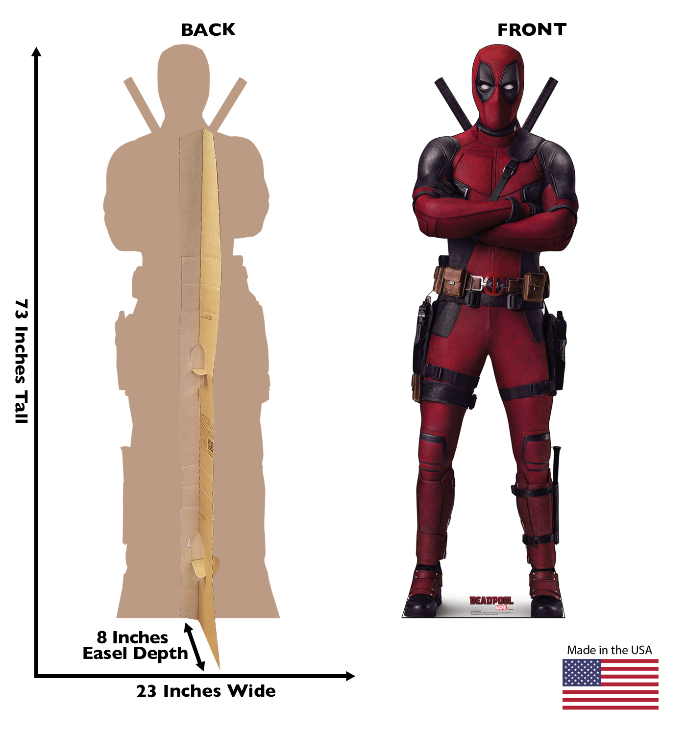 SEP238121 DEADPOOL LEGACY LIFE SIZE STANDEE Previews World