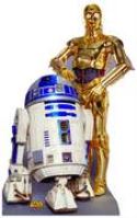 STAR WARS R2D2 & C-3PO STAND UP (O/A)