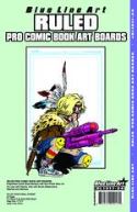 BLUE LINE PRO COMIC BOOK RULED ART BOARDS 24 PACK