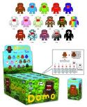 DOMO 2 INCH MYSTERY FIG 15 PC COUNTER DISPLAY