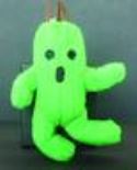 FF MINI STUFFED MONSTER KEYCHAIN CACTUAR