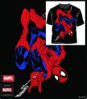 SPIDER-MAN BLUE SPIDER BLK T/S MED
