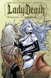 LADY DEATH ORIGINS HC VOL 01 SGN ED