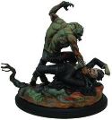 REELART FRAZETTA DRACULA MEETS THE WOLFMAN STATUE