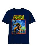 CONAN THE BARBARIAN CRYPT KEEPER NAVY T/S MED