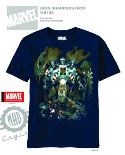 IRON MAN IRON SHARPENS IRON NAVY PX T/S LG