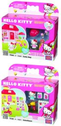 MEGA BLOKS HELLO KITTY PLAYSET ASST