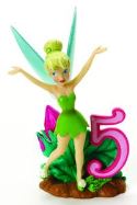 DISNEY SHOWCASE TINK BY THE NUMBERS FIVE FIGURINE