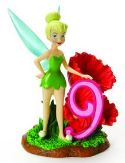 DISNEY SHOWCASE TINK BY THE NUMBERS NINE FIGURINE