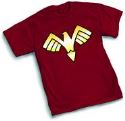 WONDER GIRL SYMBOL T/S LG (O/A)