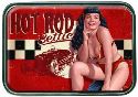 BETTIE PAGE HOT ROD BELT BUCKLE