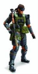 MGS PEACE WALKER PLAY ARTS KAI SNAKE AF BD VER