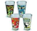 DC VINTAGE COMIC COVER 4PC PINT GLASS SET