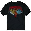 THUNDERCATS LOOK ONE WAY BLK PX T/S MED