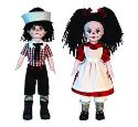 LIVING DEAD DOLLS ROTTEN SAM/SANDY DOLL ASST