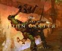DISNEYS ART OF JOHN CARTER CONCEPT ART FROM MOVIE HC