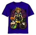 KINGDOM HEARTS KINGDOM ORIGINS PURPLE T/S MED