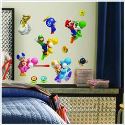 SUPER MARIO BROS. WII WALL DECALS