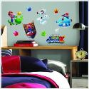 SUPER MARIO GALAXY WALL DECALS
