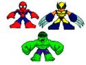 MARVEL SUPERHERO MINI PLUSH ASST 201201
