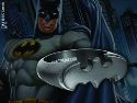 BATMAN EMBLEM RING BLACK SIZE 11
