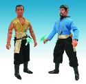 ST TOS MIRROR UNIVERSE RETRO CLOTH AF ASST KIRK/SPOCK