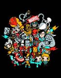 MARVEL X TOKIDOKI SUPERSTARS HOODIE MED