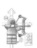 HAWKEYE #15 CASTELLANI LEGO SKETCH VAR