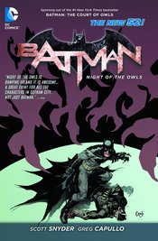 BATMAN NIGHT OF THE OWLS TP (N52)