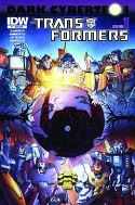 TRANSFORMERS DARK CYBERTRON #1 SUBSCRIPTION VAR
