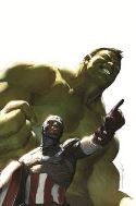 HULK #1 CAPTAIN AMERICA PAREL VAR ANMN