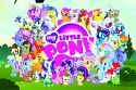 MY LITTLE PONY CAST 24X36 WALL POSTER