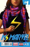 MS MARVEL #1 2ND PTG PICHELLI VAR ANMN (PP #1115)