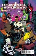 CAPTAIN AMERICA AND MIGHTY AVENGERS #2 GREENE VAR AXIS