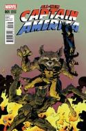 ALL NEW CAPTAIN AMERICA #1 ROCKET RACCOON AND GROOT VAR