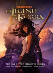 LEGEND KORRA ART ANIMATED HC BOOK 03 CHANGE