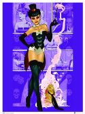 DC BOMBSHELLS ZATANNA ART PRINT