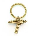 STAR TREK PHASER BRASS KEYRING