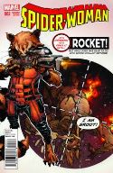 SPIDER-WOMAN #2 BIANCHI ROCKET RACCOON AND GROOT VAR SV (PP