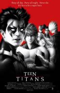 TEEN TITANS #8 MOVIE POSTER VAR ED